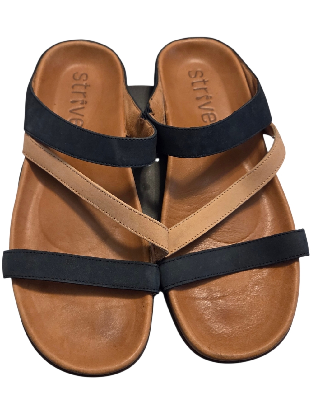 Strive Trio Women's Comfortable and Arch Supportive Sandals Size 10.5/11‎